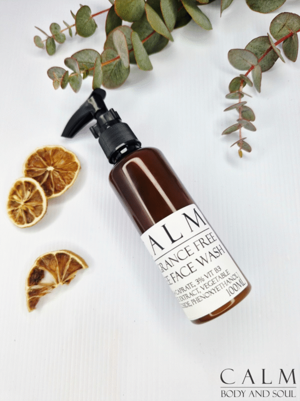 Calm Face Wash – Fragrance Free, SLS Free (100ml)
