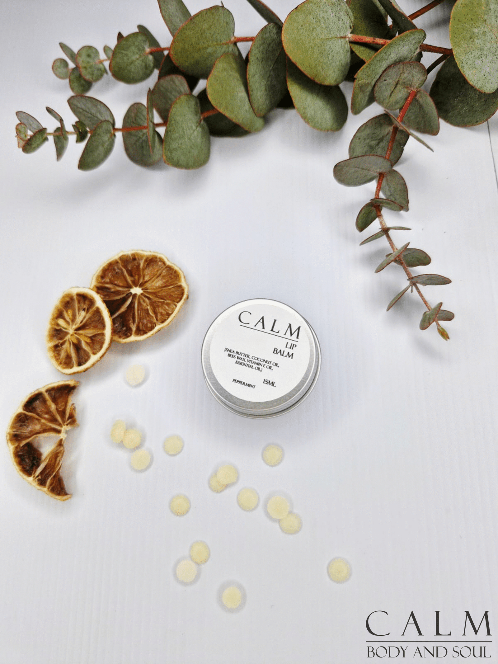 Calm Lip Balm – Peppermint (15ml)